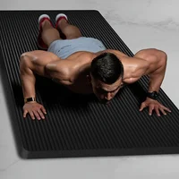 10-20mm Men  Fitness Mat Thickening Widening Lengthening Anti-skid Yoga Mat For Stretching Cardio Home Workout Exercise Mat 1