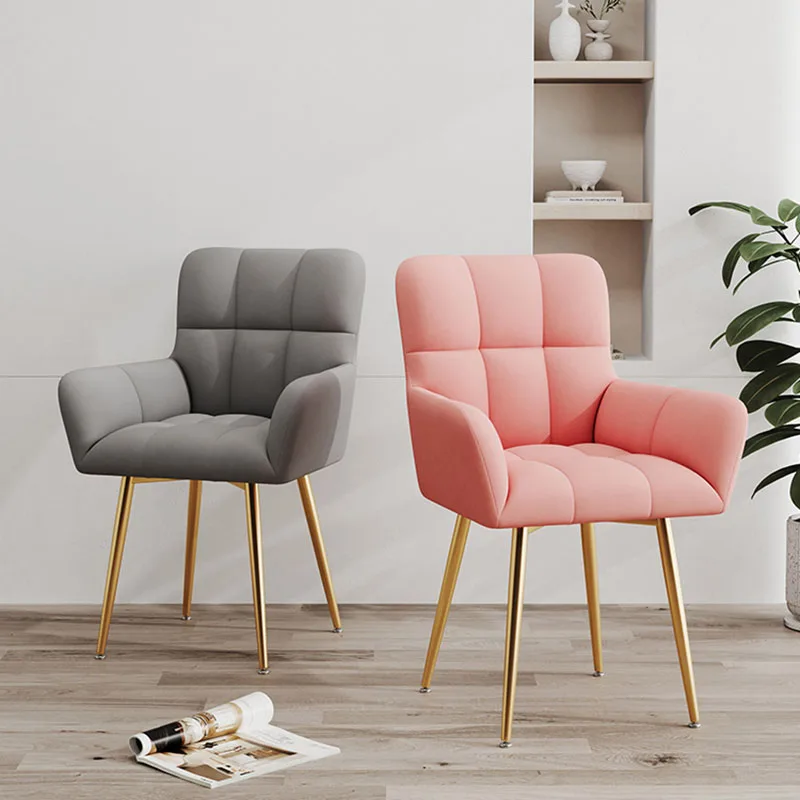 

Velvet Wedding Dining Chair Vanity Theater Salon Livingroom Kids Mid Century Room Chair Designer Gaming Silla Comedor Furniture