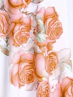 Rosegal Womens High Waist Rose Print Plus Size & Curve Modest Tankini Swimsuit - Image 5