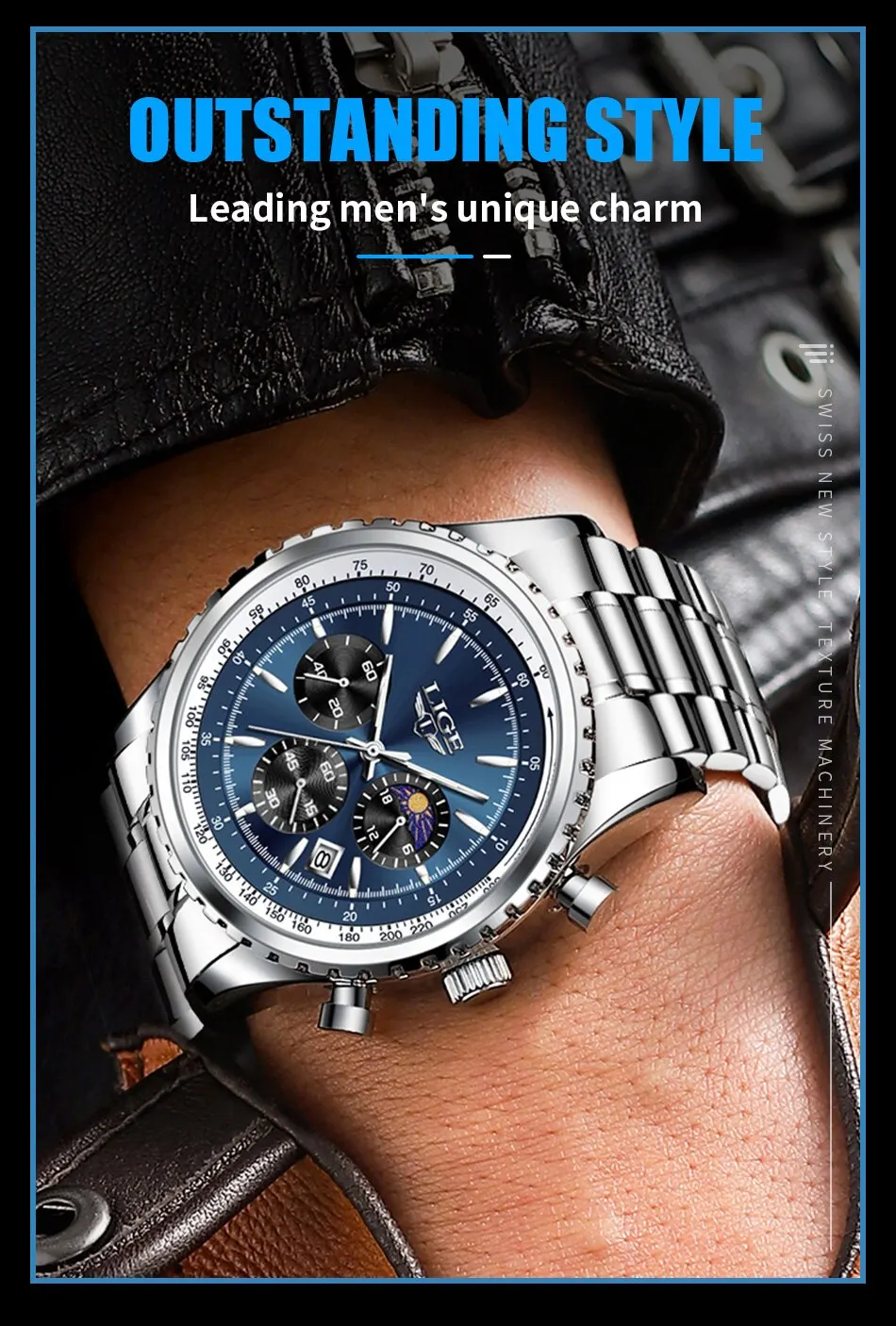 Waterproof Sports Watch Features