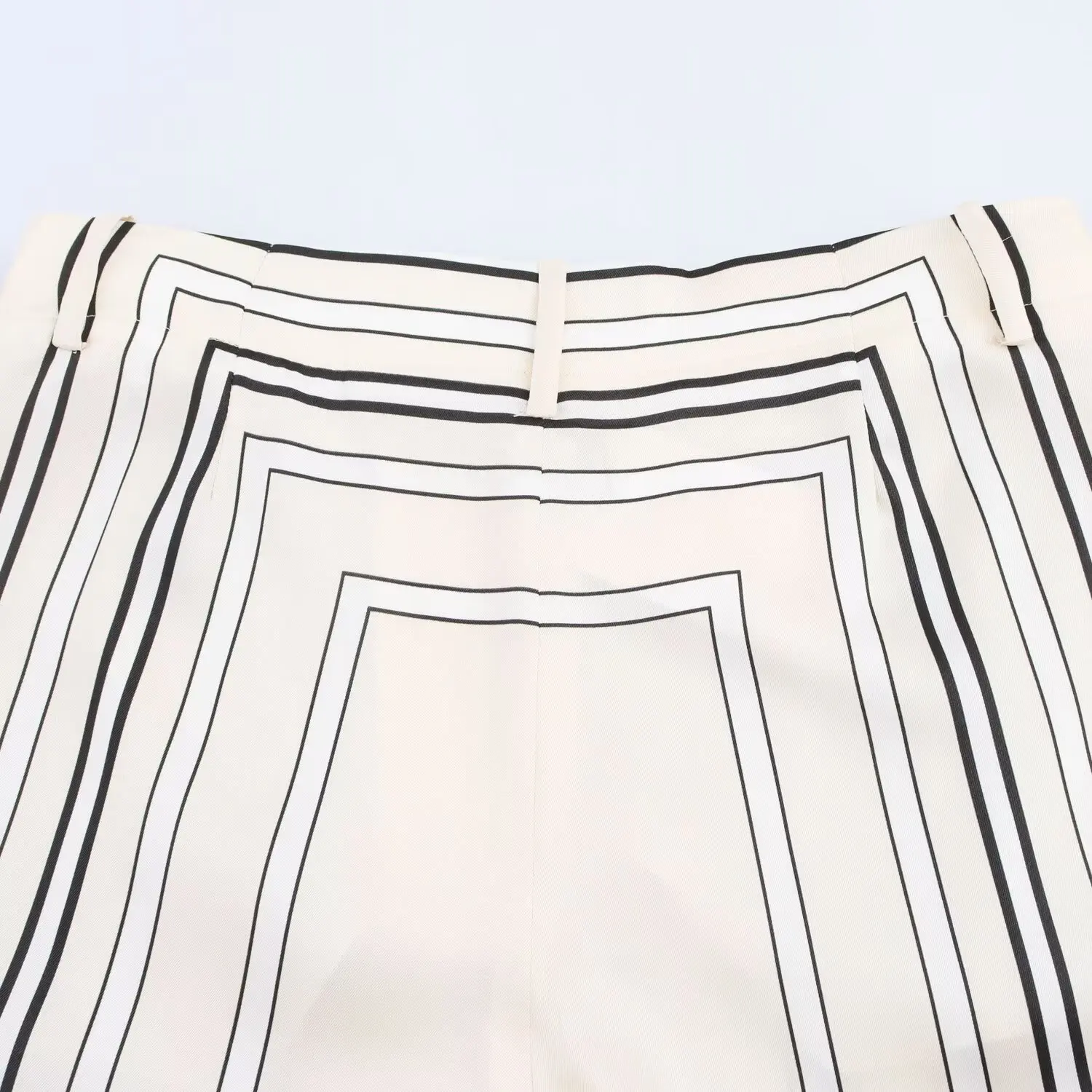 TRAFZA 2025 Women Trouser Suit Turn-down Collar Long Sleeve Single-breasted Slim Print Shirt+High Waist Zipper Loose Long Pants - view