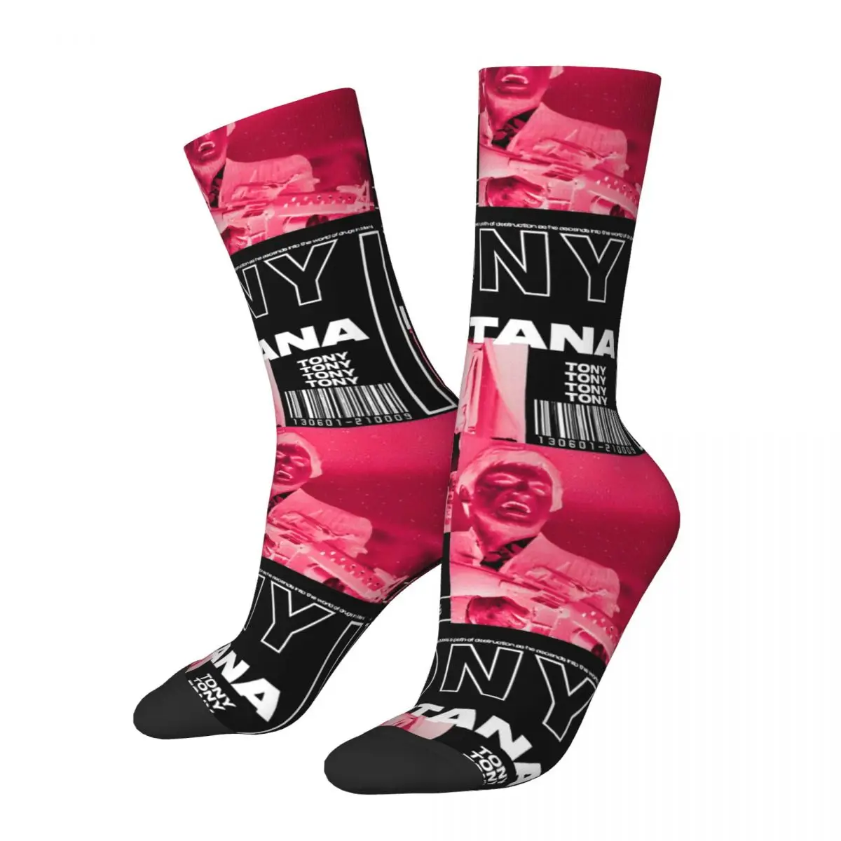 

Cozy Women Men Socks Tony Montana Scarface Accessories Super Soft Graphic Dress Socks Spring Autumn Winter