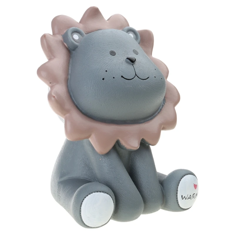 Cartoon Lion Piggy Banks for Kids Birthday Gift Coin Saving Box Money Storage 5