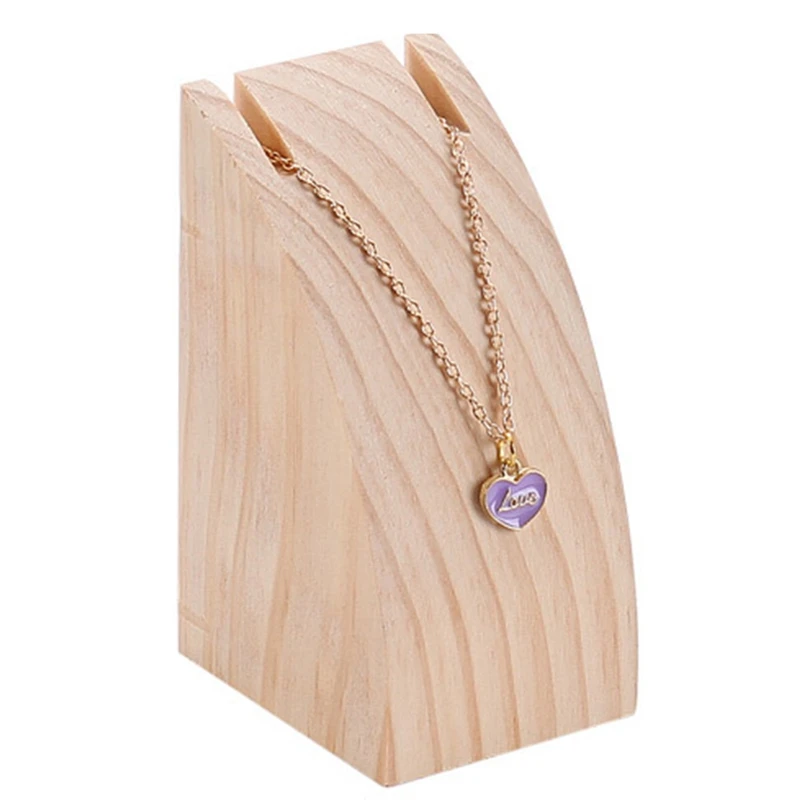 

Jewelry Necklace Display Stand Jewelry Pendant Clavicle Chain Storage Wooden