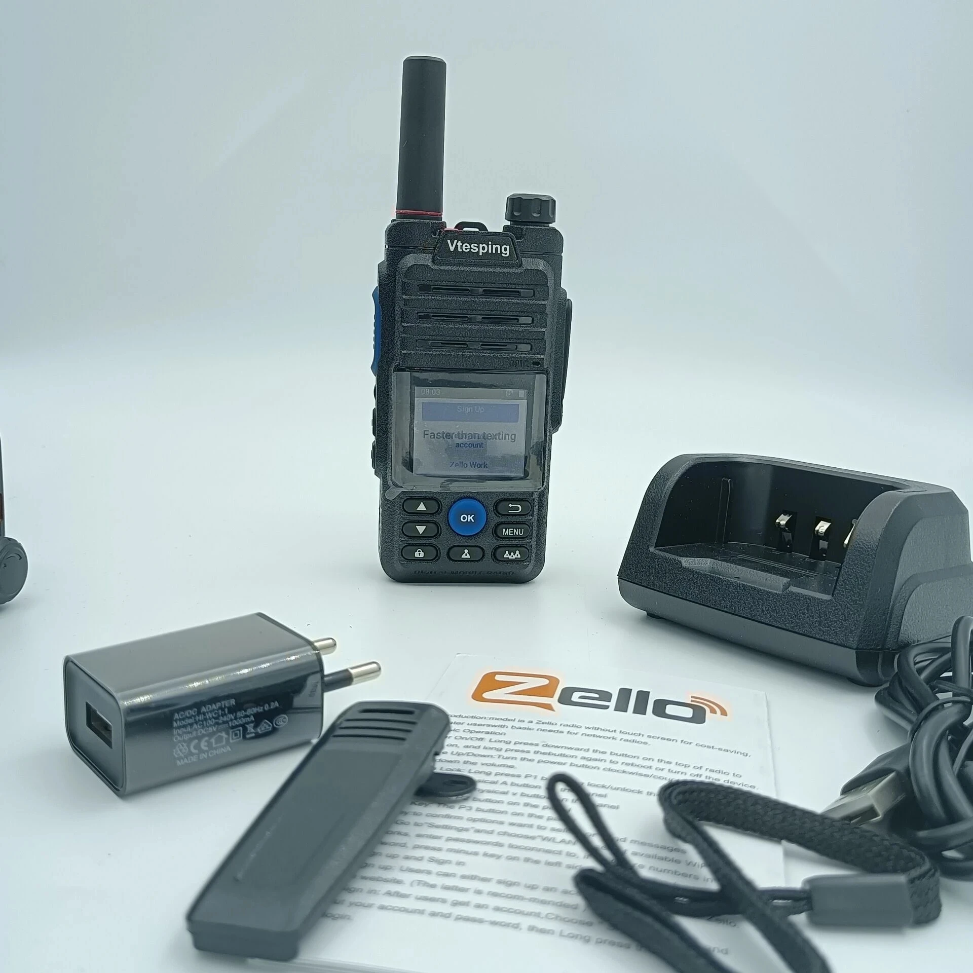 Zello Radio 4G Poc Walkie Talkie Vtesping B5 3