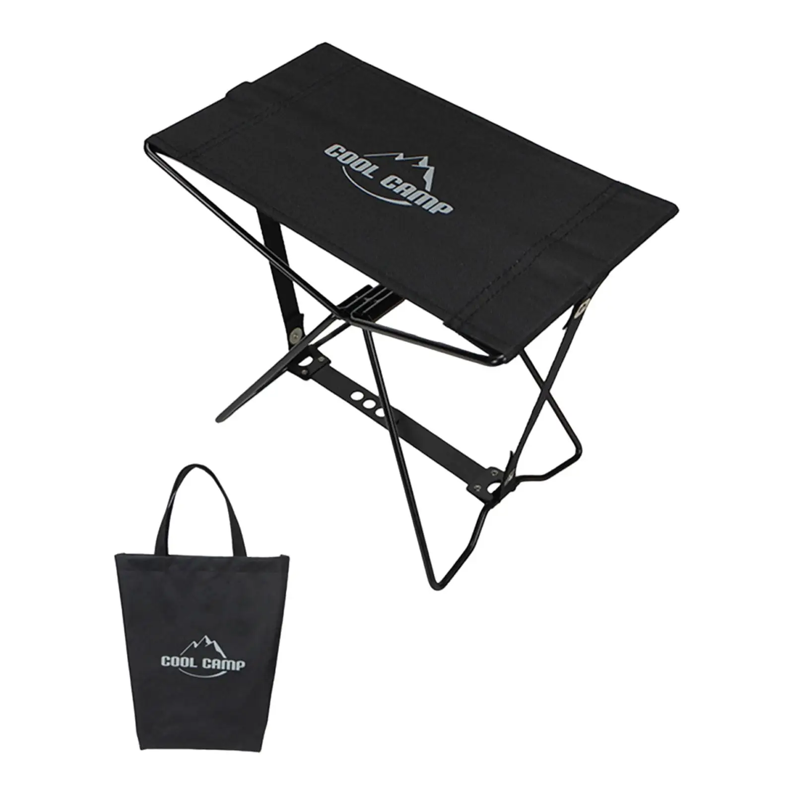 Camping Stool Seat Footrest Folding Small Chair for Fishing Backyard Outdoor