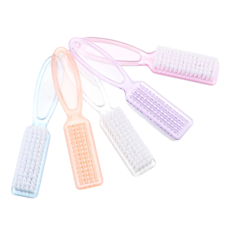 Description Picture 6 of item1Pc Acrylic Nail Brush Nail Art Manicure Pedicure Soft Remove Dust Plastic Cleaning Nail Brushes File Tools