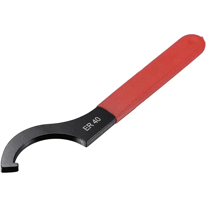 ER Collet Hook Wrench Spanner – High Carbon Steel Chuck Nut Tightening Tool for Milling & Lathe Tool Clamping 2