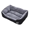 Warm Kennel, Paw Print Pet Mattress, Plush Cat and Dog Sleeping Mat