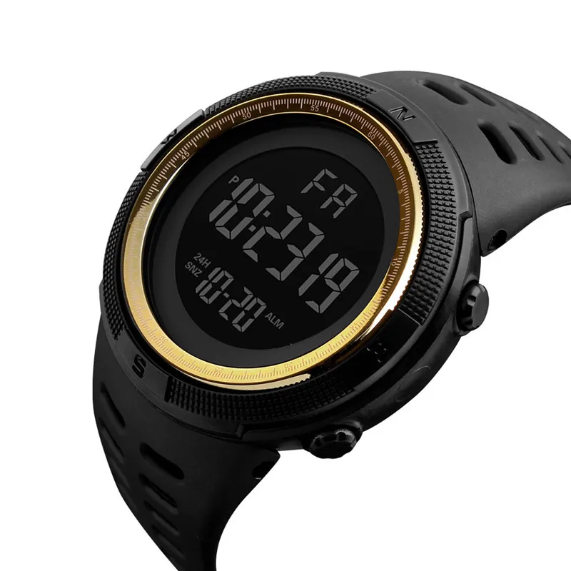 Watch Men Digital Electronic Watch Date Stopwatch Electronic Hand Watch Unisex Sports Watch Led Display Men and Women Watches