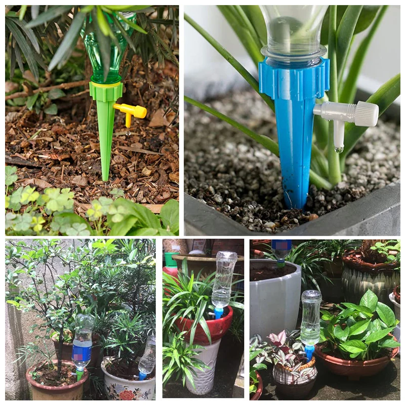 Tropfbewässerung Blumen Garten Automatische Pflanzen Töpfe Home Tropfer Gewächshaus Bewässerungssystem Sprinkler Sprinkler Düsen – Detail 9