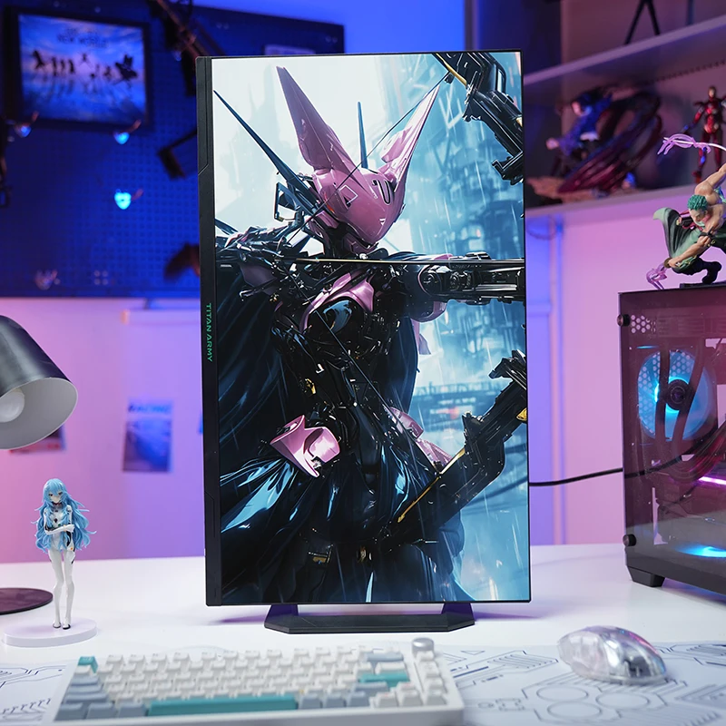 TITAN ARMY 27 inch QD Mini LED 2K 240Hz Fast IPS 1ms lifting