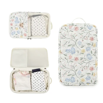 Borsa Organizer per Pannolini con Tasche a Rete a Forma di Orso, Riutilizzabile e Portatile per Viaggi, Contenitore Appendibile per Vestiti e Pannolini dei Bambini