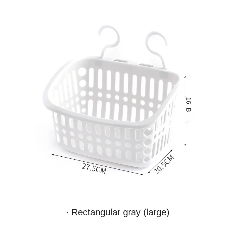 Hanging Storage Basket Bathroom Hanging Basket Toilet Plastic Storage Basket  Wall Hanging Storage Basket Plastic Storage