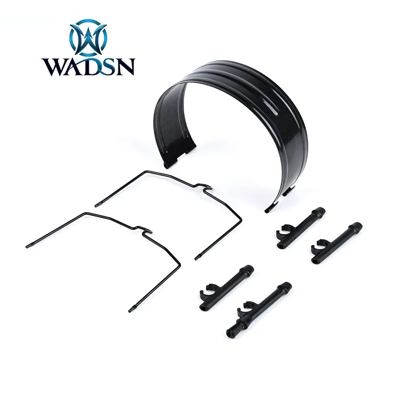 WADSN COMTAC C2 Tactical Headset Series Headset's Headband Kit Waterproof Battery Cover Military Accessories Shooting Headphone tactical headset noise cancelling headphones