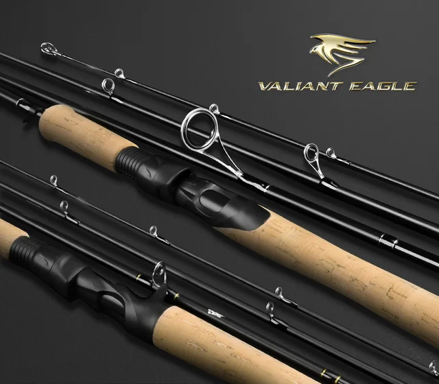 Kastking Valiant Eagle Passage Travel Fishing Rods, 4 & 6 Pc Pack Rods,  Spinning, Casting And Spin/fly - Fishing Rods - AliExpress