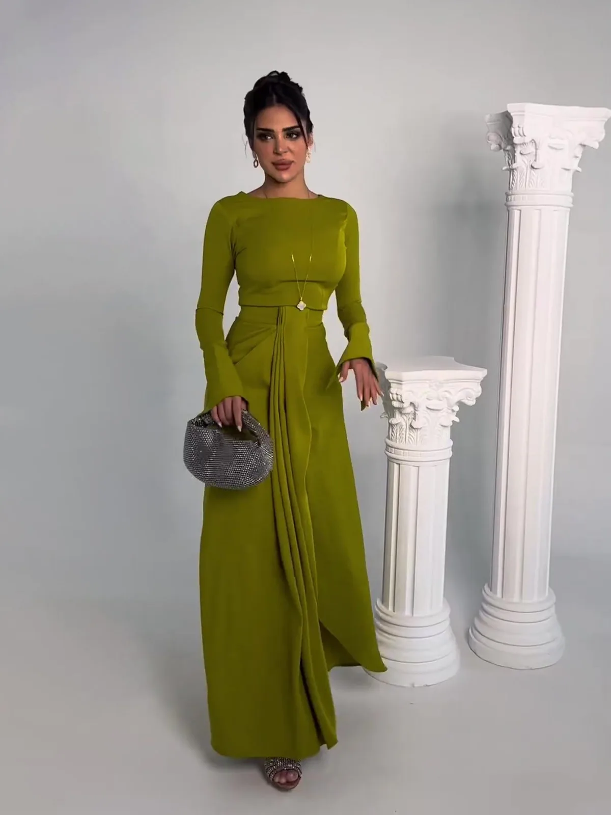 https://ae01.alicdn.com/kf/Sc87e5a73337843f39c2a4f6aabbd05a4E/Women-Elegant-Long-Sleeve-Maxi-Dresses-Sexy-O-Neck-Ruched-Split-Bodycon-Celebrity-Evening-Party-Long.jpg