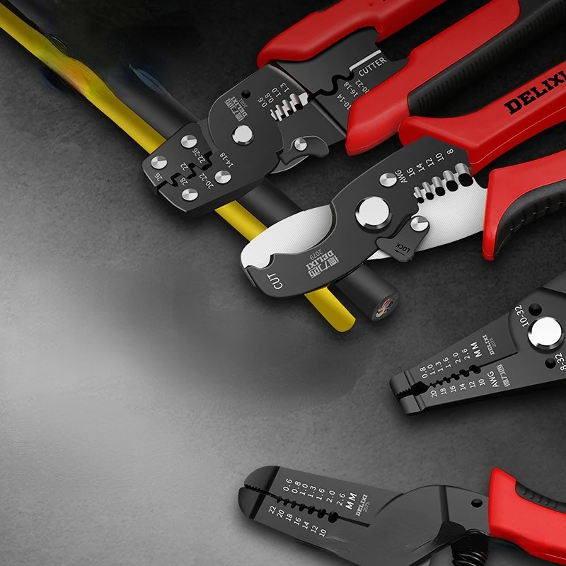 Multi functional Pliers Crimping Pliers Wire Stripper Snap Ring
