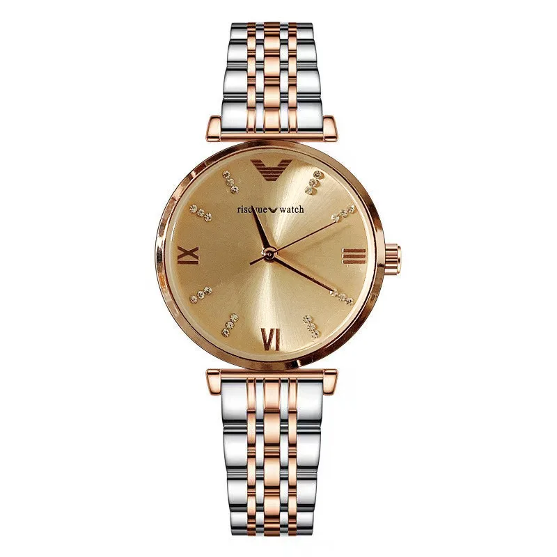 New Full Star Women's Watch High Appearance Level Steel Belt Ultra-thin Fashion Student Waterproof Quartz Watch