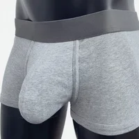 Boxers en coton pour hommes avec grandes poches, sous-vêtements sexy pour hommes confortables et très demandés. 1