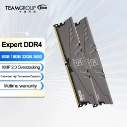 TEAMGROUP T-Create Expert overclocking 10L DDR4 16GB 32GB Kit 3600MHz (PC4 28800) CL18 Desktop Memory Module Ram