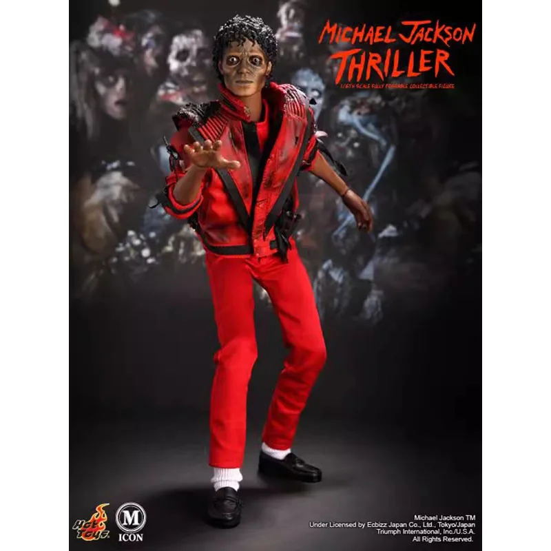 【けんのすけ】ホットトイズ　マイケルジャクソン[thriller]1/6 ホットトイズ マイケルジャクソン[thriller]1/6スケールフィギュア