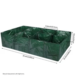 Large Indoor and Outdoor Garden Planters for Balcony and Greenhouse Cultivation (84Grids)