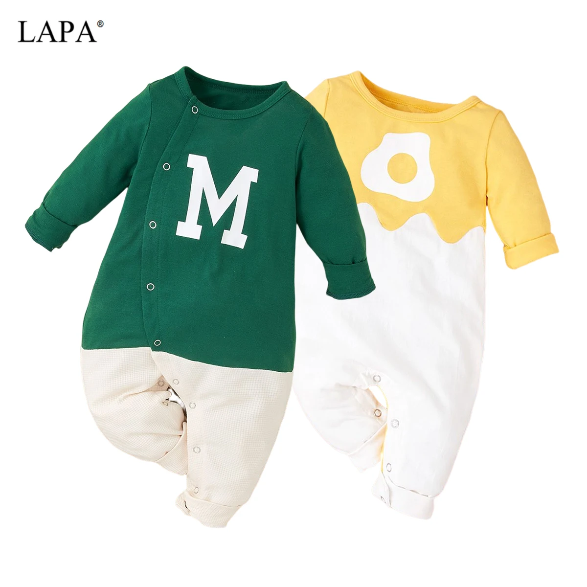 Lapa Baby 3-18m Clothes Twins Long Sleeve Winter 1 Piece Spring/autumn ...