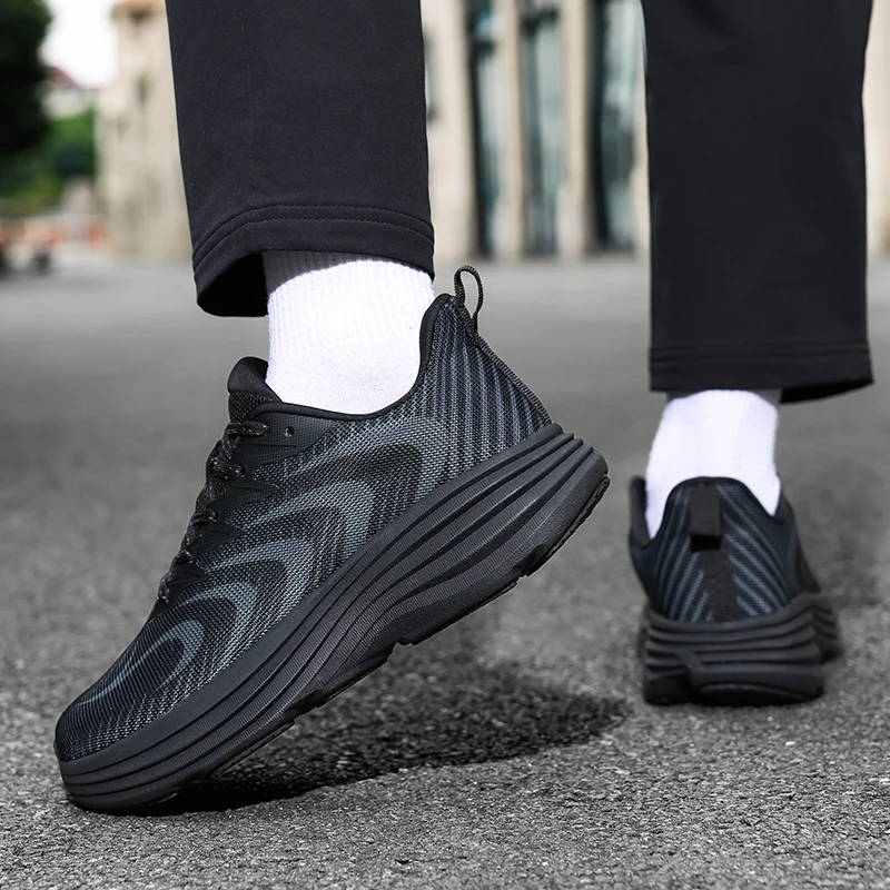 Neue Männer Laufschuhe Tenis Mode Casual Schuhe Müßiggänger Outdoor Atmungsaktiv Männlichen Freizeit Sport Turnschuhe Jogging Luxus Schuhe – Detail 9