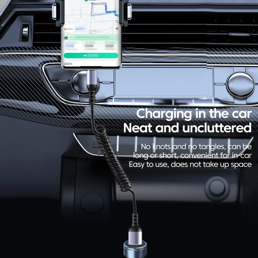 Olaf 66W 6A Fast Charging Type C Cable Spring Car USB Cable for iPhone 15 Samsung Xiaomi Redmi Huawei Phone Charger USB C Cable BEST SELLERS Olaf 66W 6A Fast Charging Type C Cable Spring Car USB Cable for iPhone 15 Samsung Xiaomi Redmi Huawei Phone Charger USB C Cable BEST SELLERS