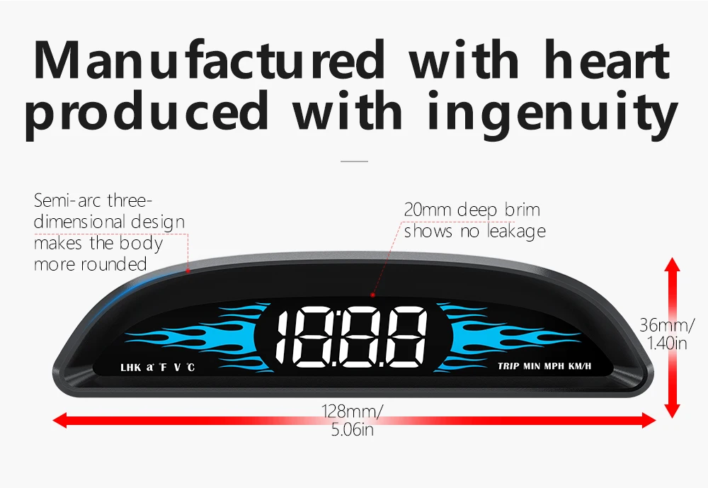 G2 B2 Head Up Display GPS / OBD Multifunctional Smart Car HUD Digital Speedomete