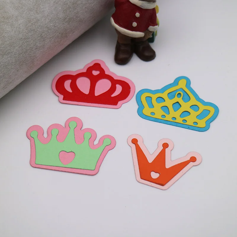 2022 Cutting Dies Crown Scrapbook Decorative Album Greeting Card Educational DIY Frame Metal Knife Mould Scrapbooking