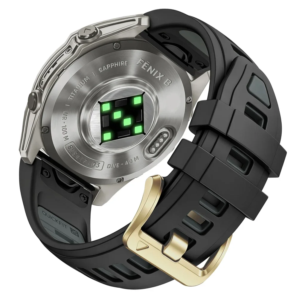 QuickFit 20mm Silicone Strap for Women - Enhanced Replacement Bracelet