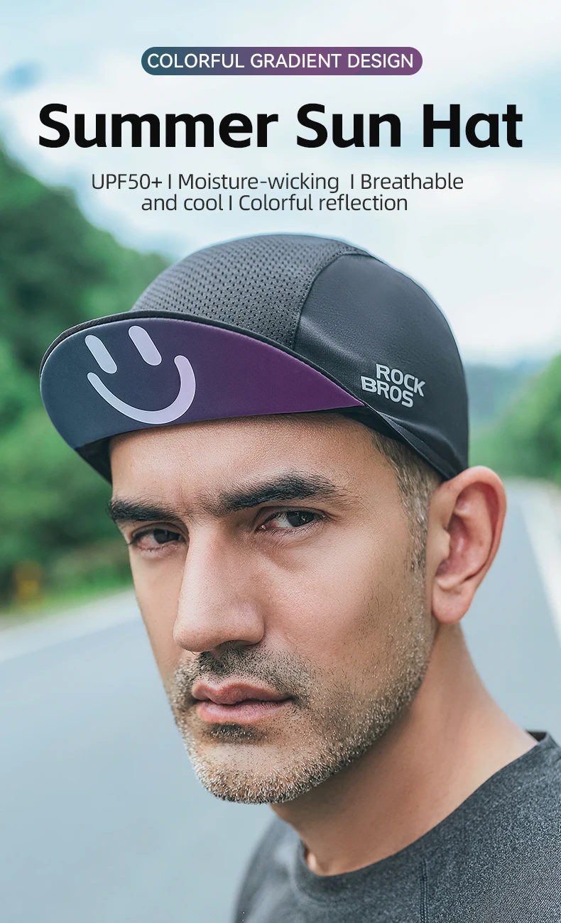 breathable cycling cap design