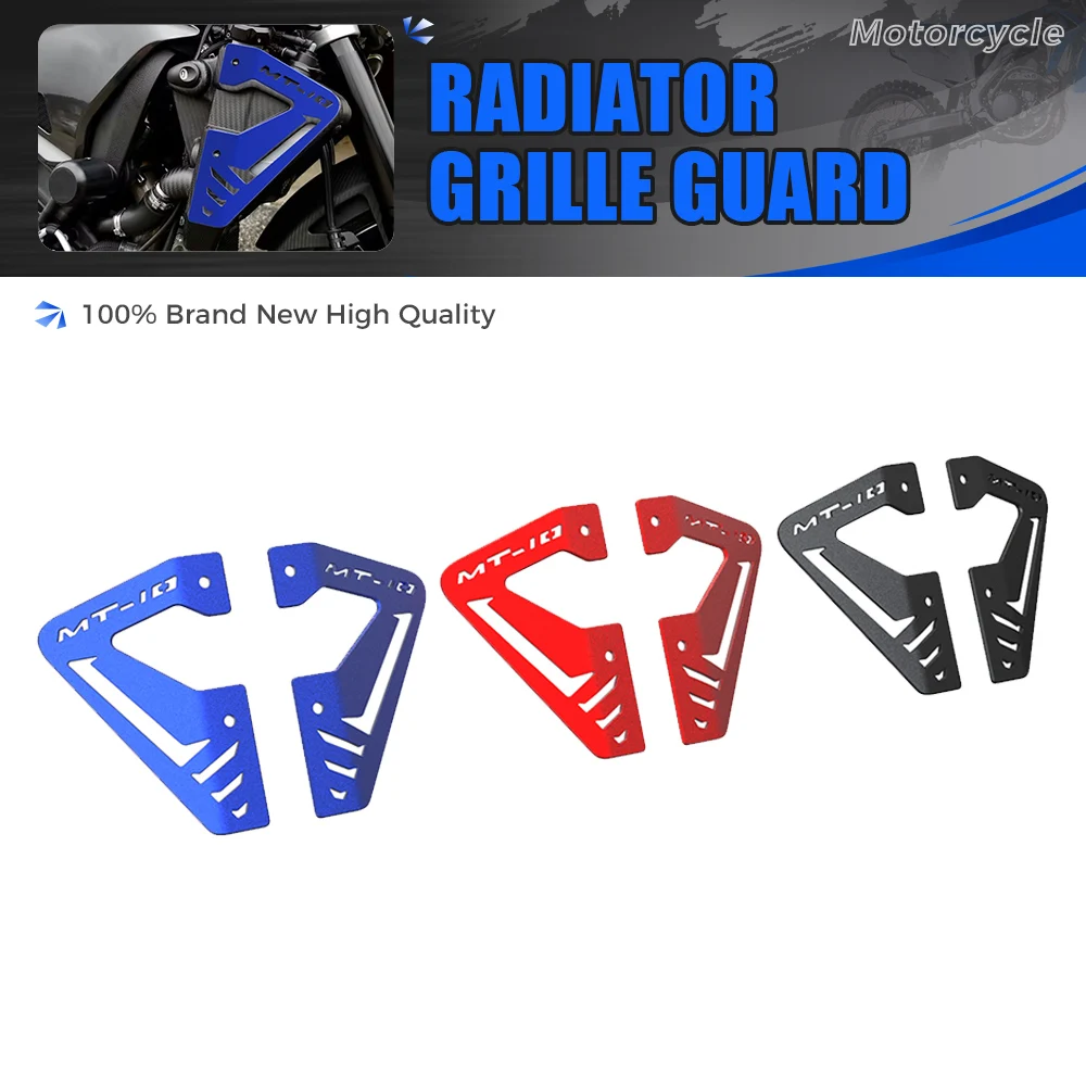 

For YAMAHA MT10 FZ-10 2015 2016 2017 2018 2019 2020 Motorcycle Accessories Radiator Side Protector Cover Plate Guard MT-10 FZ10