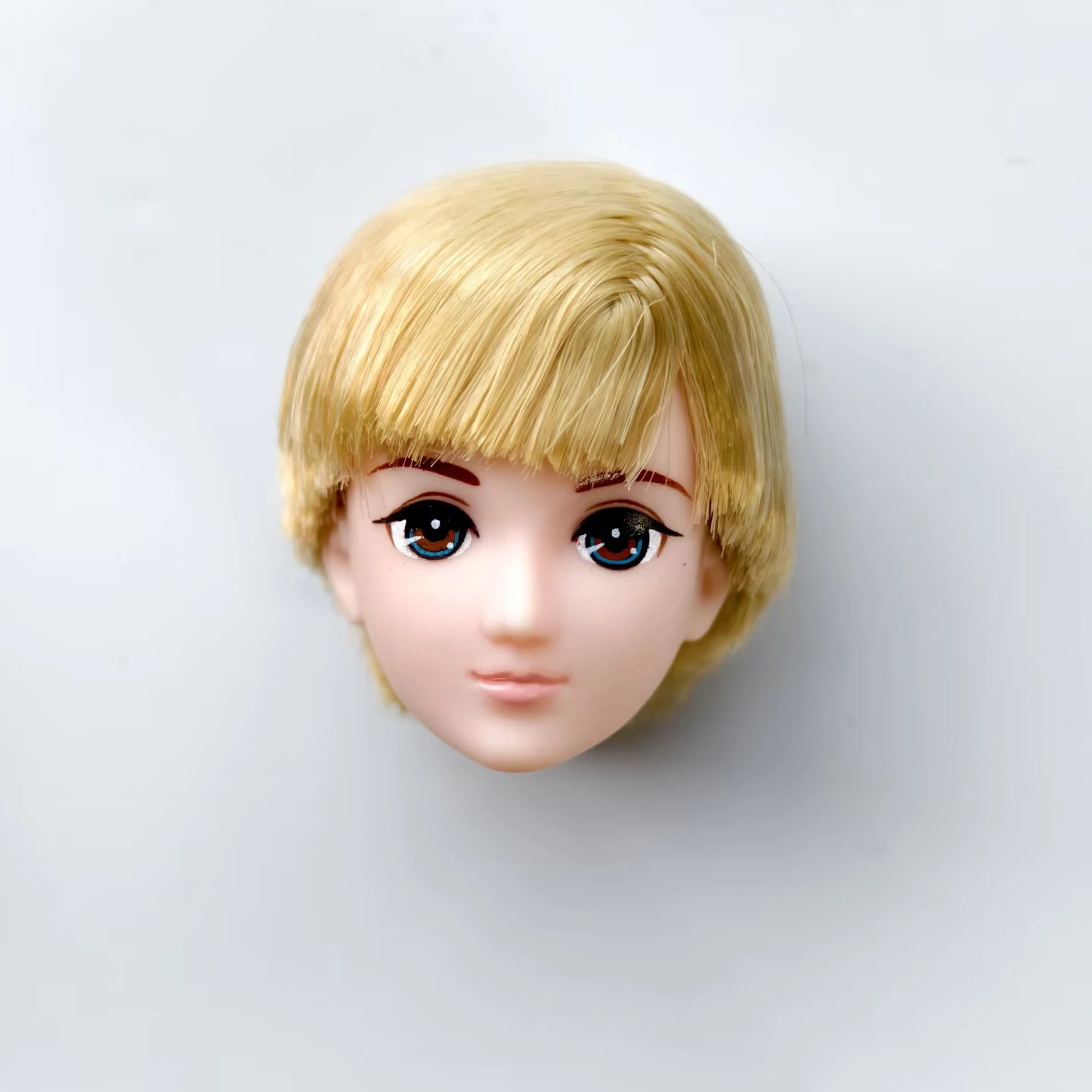 Original Male Doll Head Kawaii Cartoon Boyfriend Doll 1/6 Boy Head doll accessories bjd dolls doll accessories toys humanoid dolls