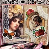 Yoofun 30pcs/pack Flower Girl Scrapbooking Decor Material Papers Collage Junk Journal Planner Craft Making Stationery Paper 4