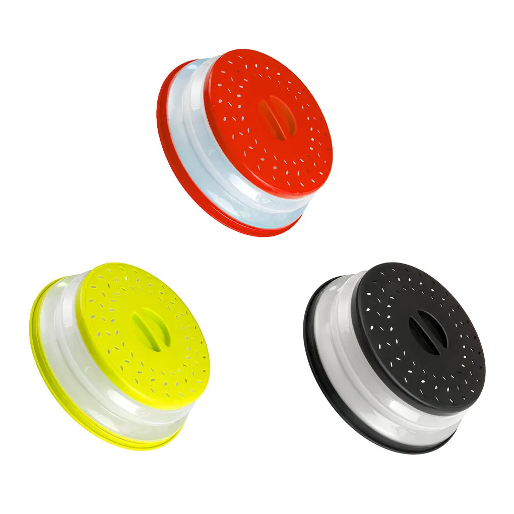 

Полипропиленовая Крышка для микроволновой печи, складная однотонная сливная корзина для дома