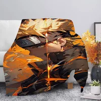 N-Naruto Shippuden Double Bed Blankets and Blankets & Throws Throw Blanket for Sofa Summer Comforter Home and Decoration Plaid 1