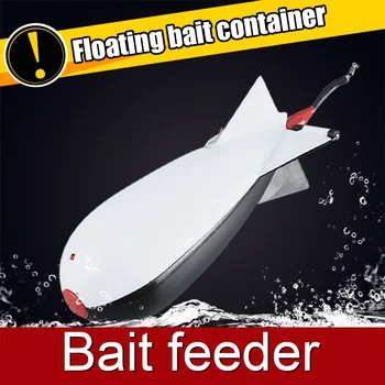 Carp Fishing Rocket Feeder Small Spod Bomb Float Bait Holder Portable Lure Container Position Gear Fishing Tackle Accessories 5