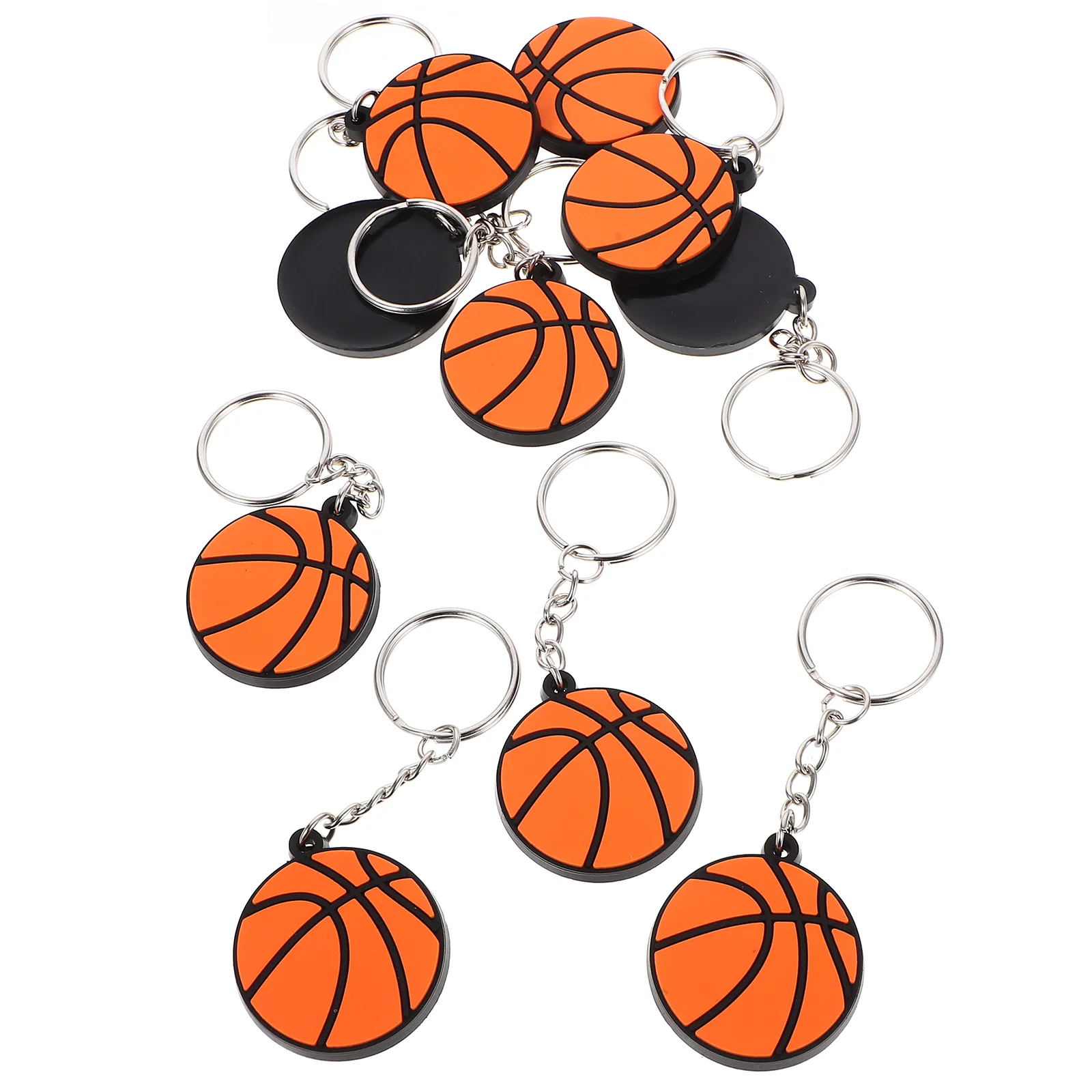 

Sports Ball Keyring Hanging Pendant Backpack Ornament Keychains for Bag Small Keyrings Decors Ornaments