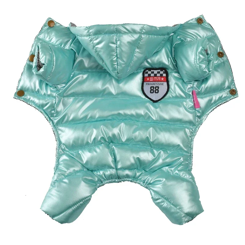 Winter Dog Clothes Thicken Warm Pet Down Jacket Jumpsuit for Small Medium Dogs Chihuahua Coat Windproof French Bulldog Overalls