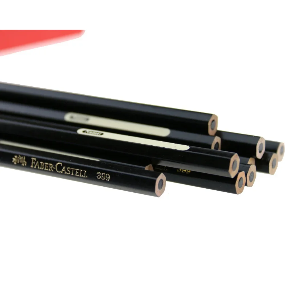12Pcs/lot FABER-CASTELL High Quality Black 499 Colored Pencils B Hardness Oily Pencil for Student Special Painting Free Shipping 5