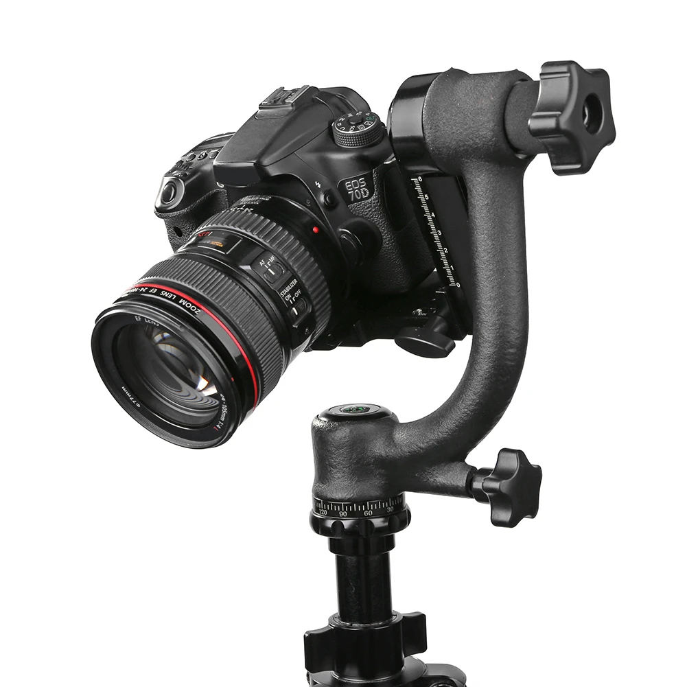 Description Picture 6 of itemPhotography Gimbal Tripod Head Monopod Aluminum Alloy Telephoto Lens Bird Head for Professional Photography Supplies