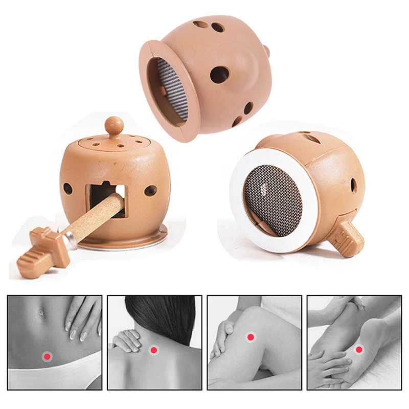 

Коробка для прогревания Moxibustion с регулируемой температурой, термоемкость Moxa с носимой веревкой, устройство для облегчения боли, устройство для горячего массажа