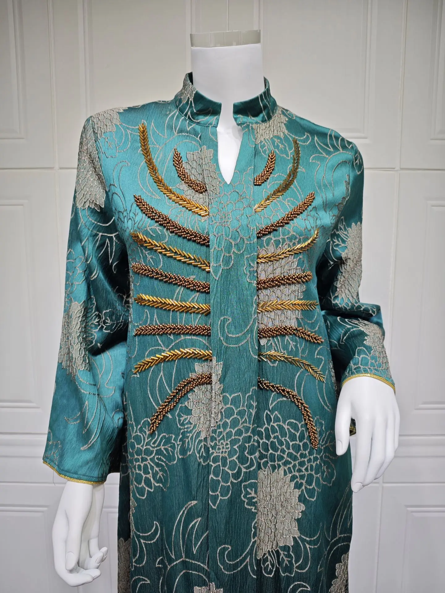 جلابية رمضان رداء عربي تقليدي، فستان عباية نسائي إسلامي فاخر للحفلات، زي حجاب، ملابس دبي السعودية التركية الإسلامية