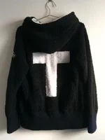 Y2k Lamb Wool Jackets Women Gothic Hoodies Cross Skull Grunge Zipper Sweatshirts Vintage Casual Hooded Coats Harajuku Streetwear - Image 6