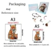 Color Fox Animal Wooden Puzzle DIY Crafts Jigsaw Educational Gift Wood Toys Family Interactive Game Brain Trainer Montessori Toy 2