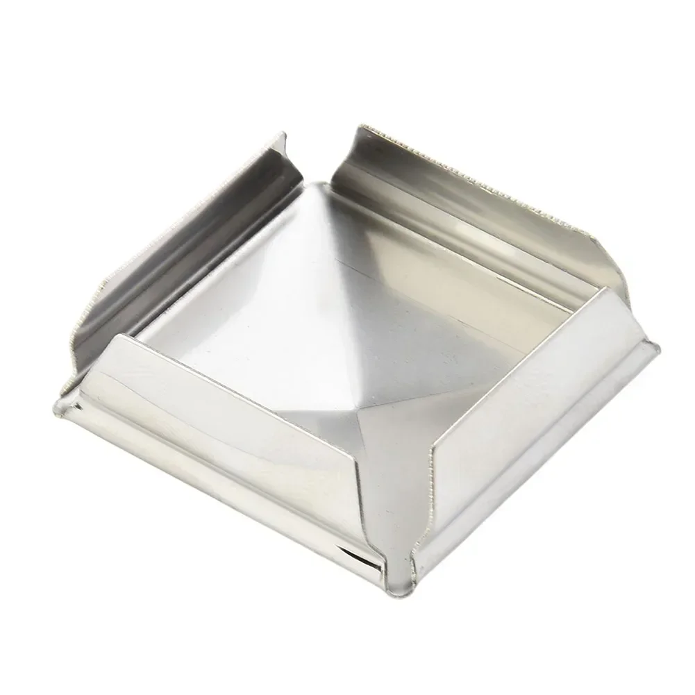 Stainless Steel Post Cap for Square Posts Pyramid Shape for Added Security Easy Installation and Enhanced Protection 24