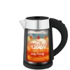 Household Electric Kettle With Insulation,Fast Heating,Automatic Power-Off Small Portable Office Stainless Steel Electric Kettle 3